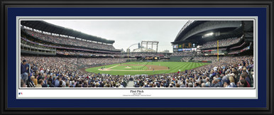 MLB Seattle Mariners Baseball Field Metal Panel