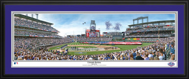 Coors Field Colorado Rockies Poster Man Cave Art Print 