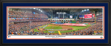 2005 World Series Houston Astros Panoramic Framed Poster - the