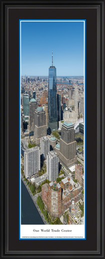 New York City Wall One World - Center Trade Art Panoramic