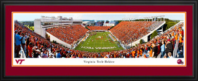 Virginia Tech Hokies Football Panoramic Poster - Lane Stadium Picture  Decade Awards VAT6