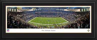 New Orleans Saints Art B&W 11x14 New Orleans Saints Superdome 