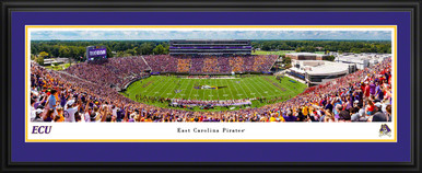 Pirate Sunset ECU vs UNC Panoramic Print