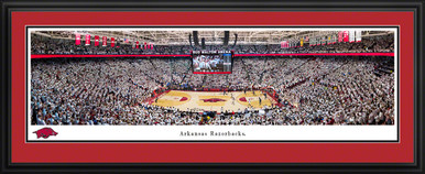 Arkansas Razorbacks Men's Basketball Panoramic Picture Bud