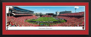 Cincinnati Bearcats End Zone Panoramic Picture - Nippert Stadium