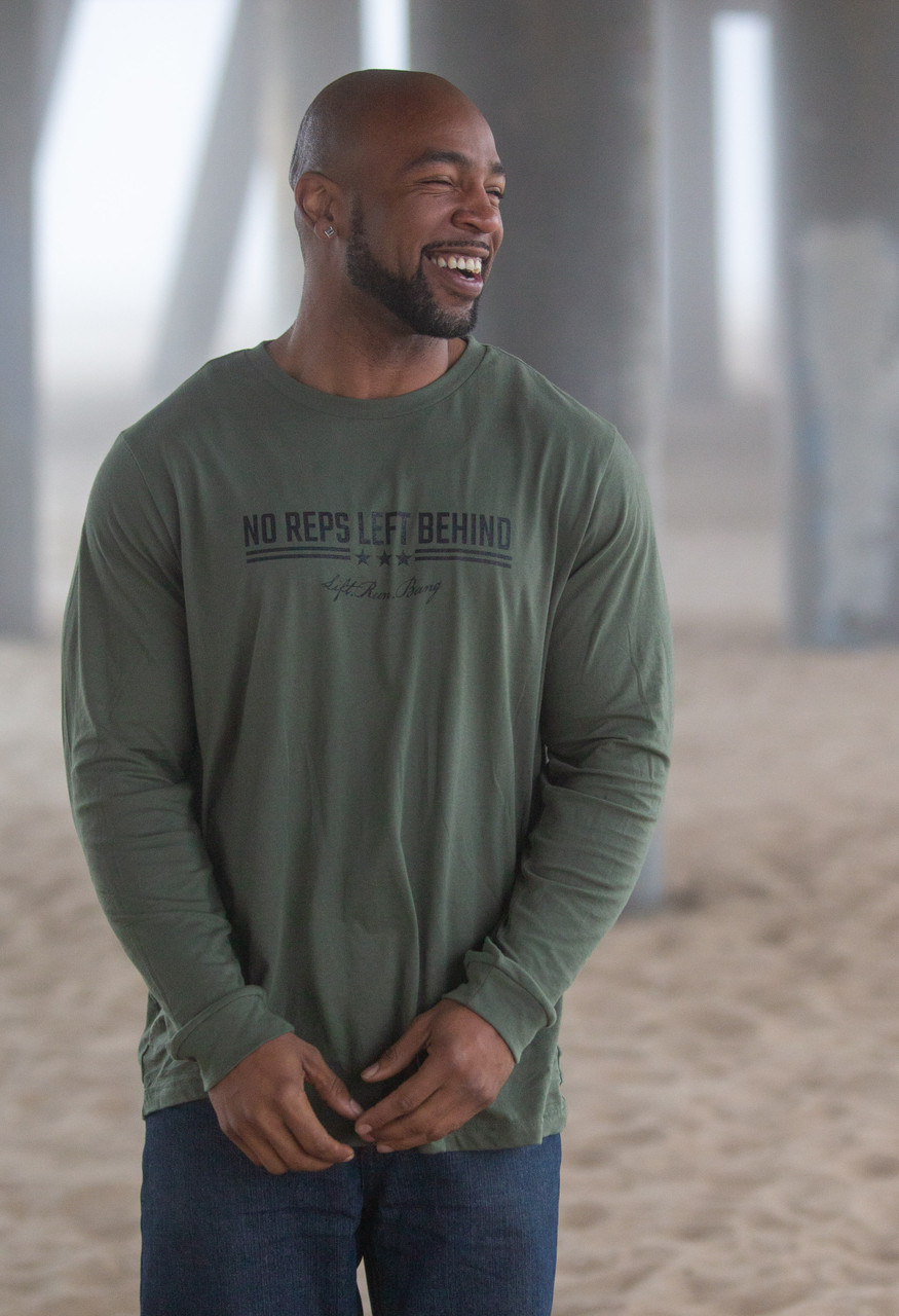 No Reps Left Behind Long-Sleeve T-Shirt