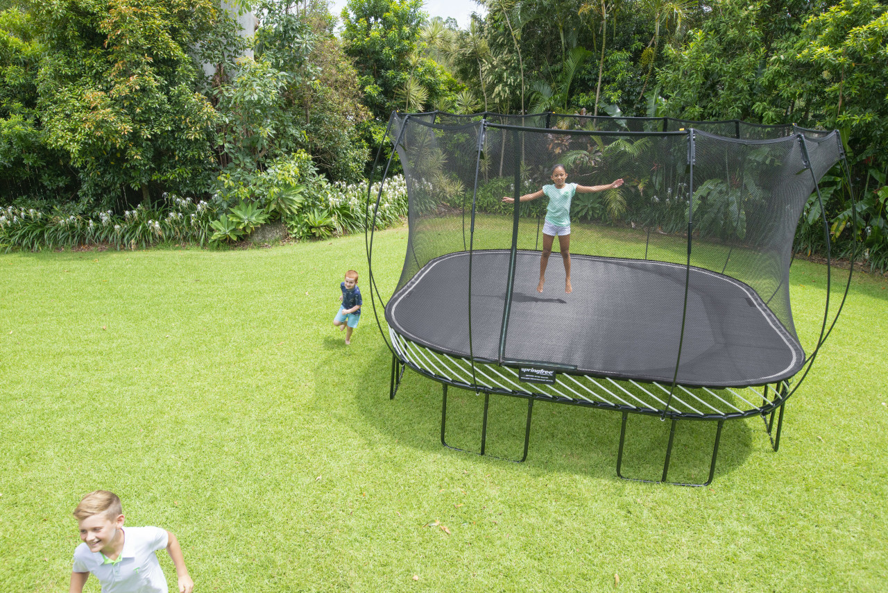 13'x13' Jumbo Square Trampoline