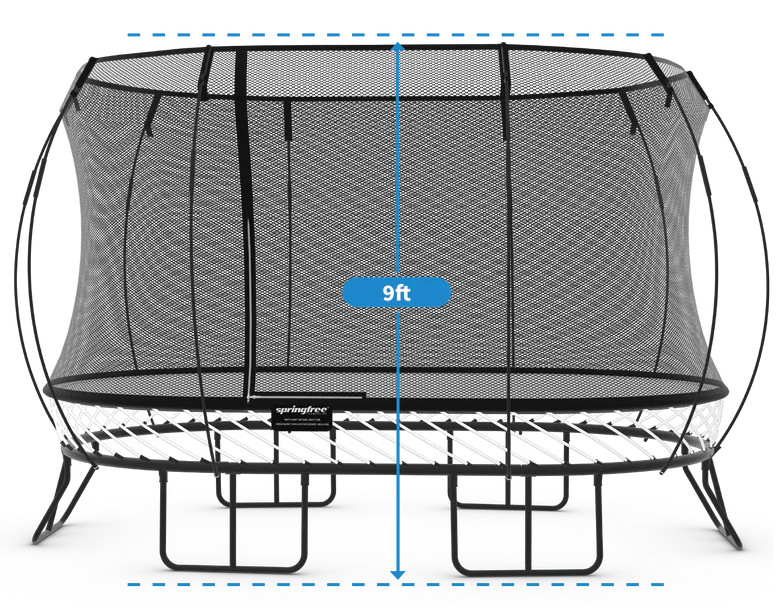 8x13 Large Oval Trampoline
