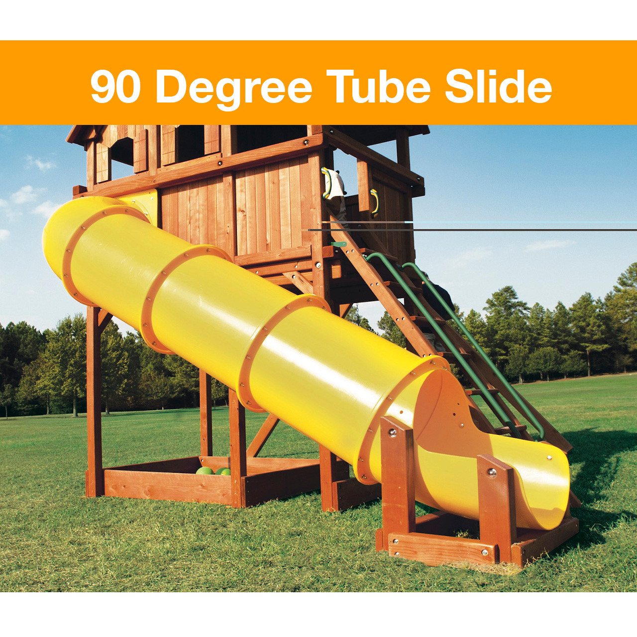 Outback 6' - Space Saver - w/90 Degree Tube Slide (53c)