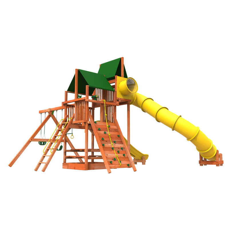 Playhouse 6' Combo 2 with Freestanding Skybox (32c)