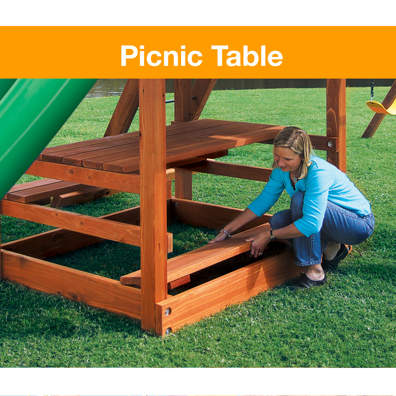Playhouse 6' Combo 1 - Upper Enclosure (35c)