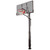 Goalrilla 60-inch Ghost tinted glass basketball hoop, front view Goalrilla 60-inch Ghost tinted glass basketball hoop, front view