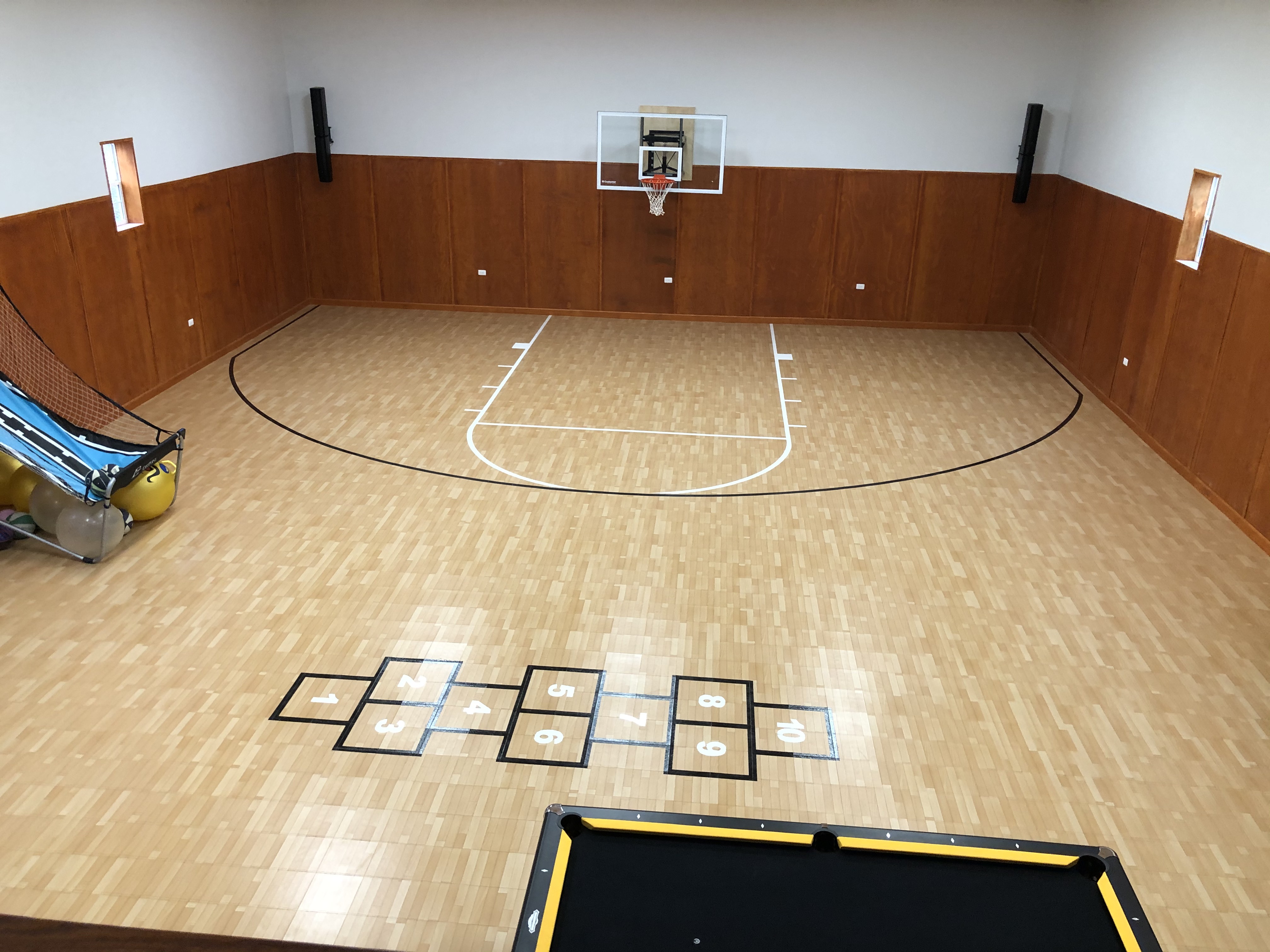 Indoor Home Gyms & Courts, Athletic Surfaces