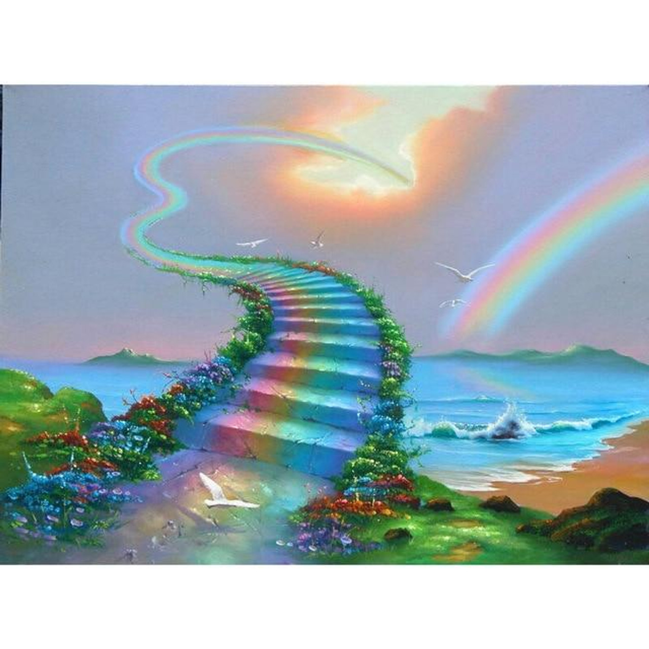 stairs to heaven painting