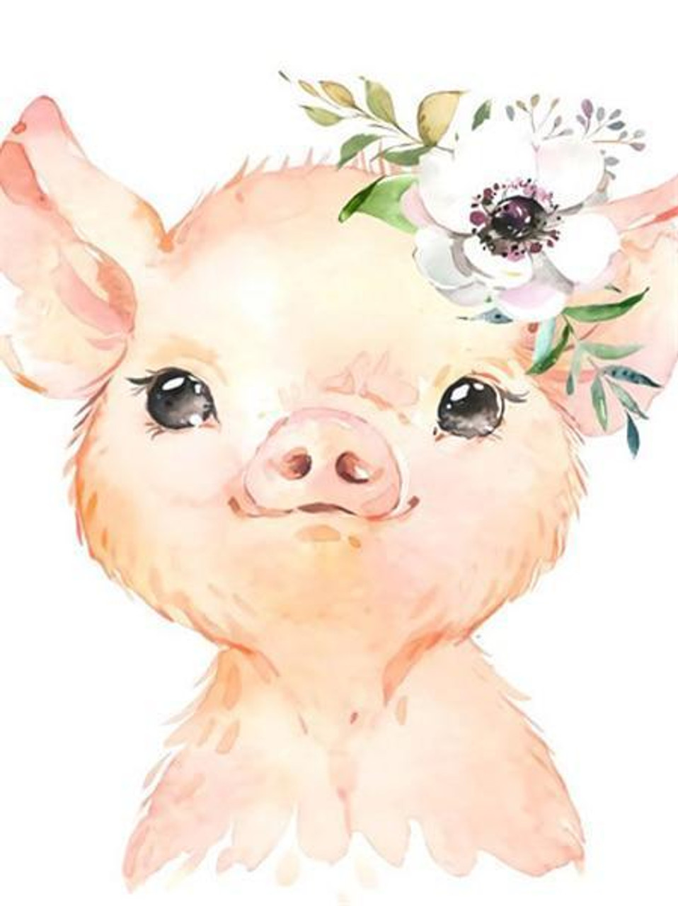 Best Deal for Diamond Painting Lovely Animal Pig Full Drill Diamond Art