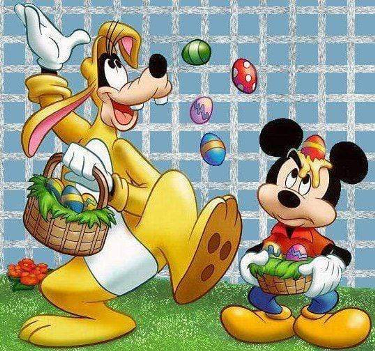 Rabbit with A Basket Easter Eggs Diamond Painting Kits 20% Off
