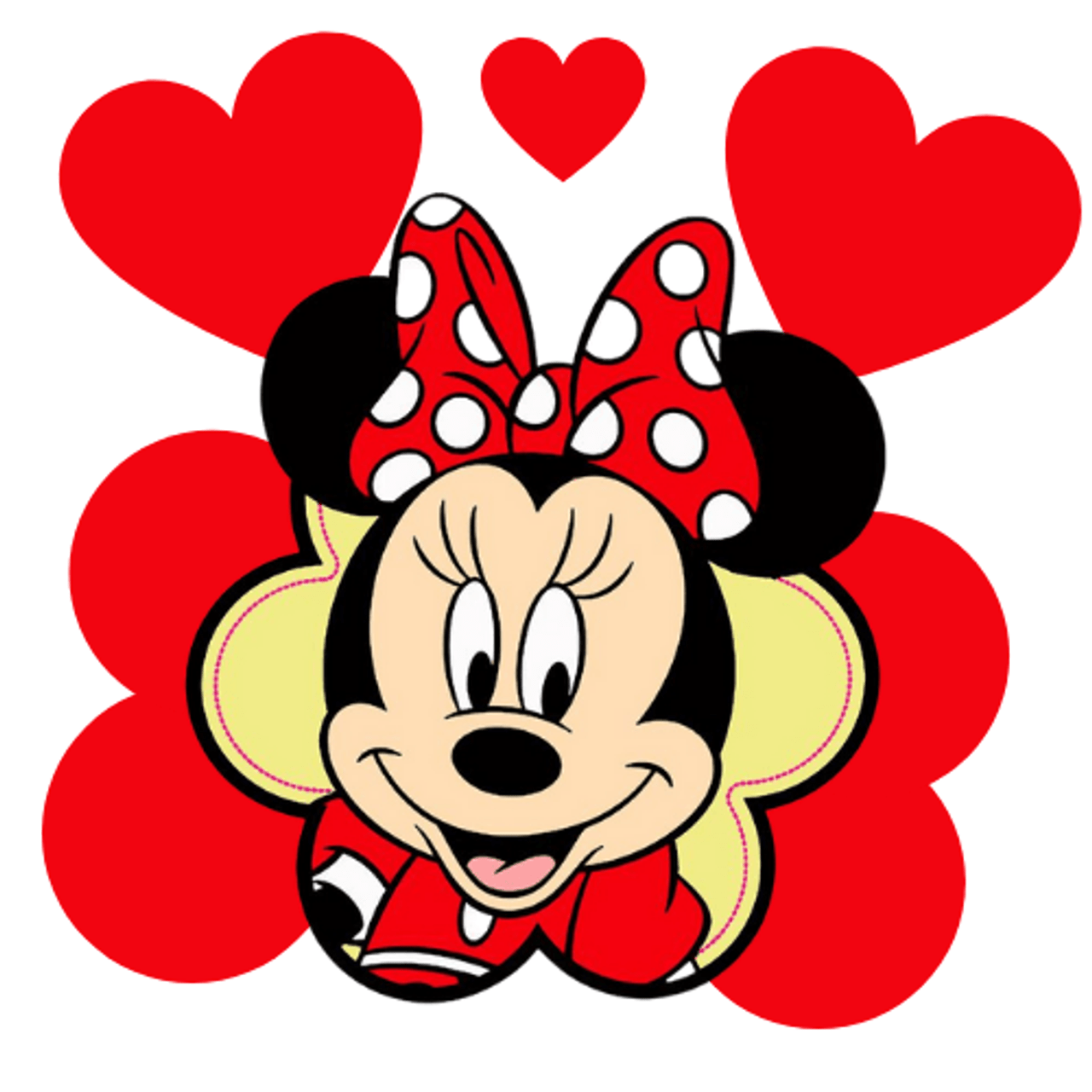 minnie mouse red