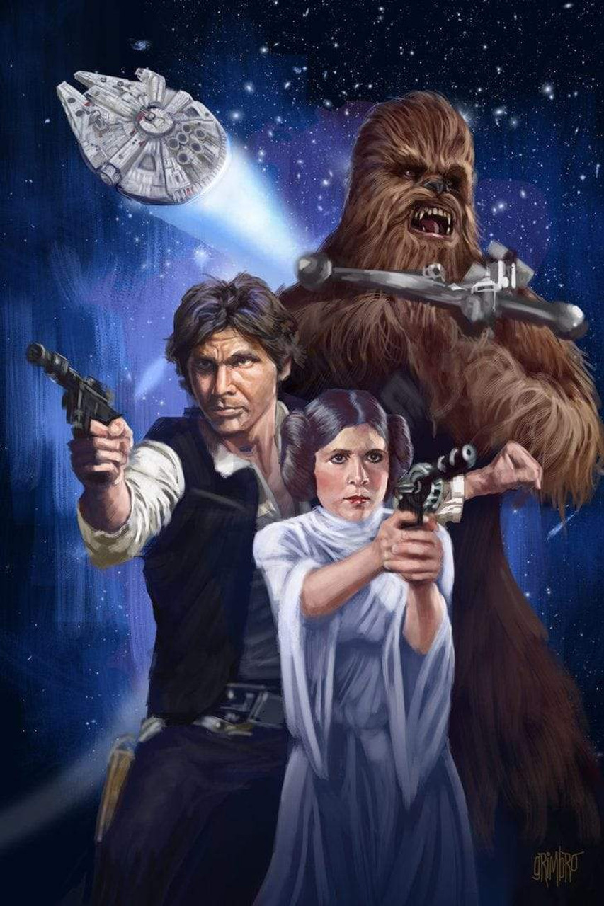 5D Diamond Painting Star Wars Kit - Bonanza Marketplace