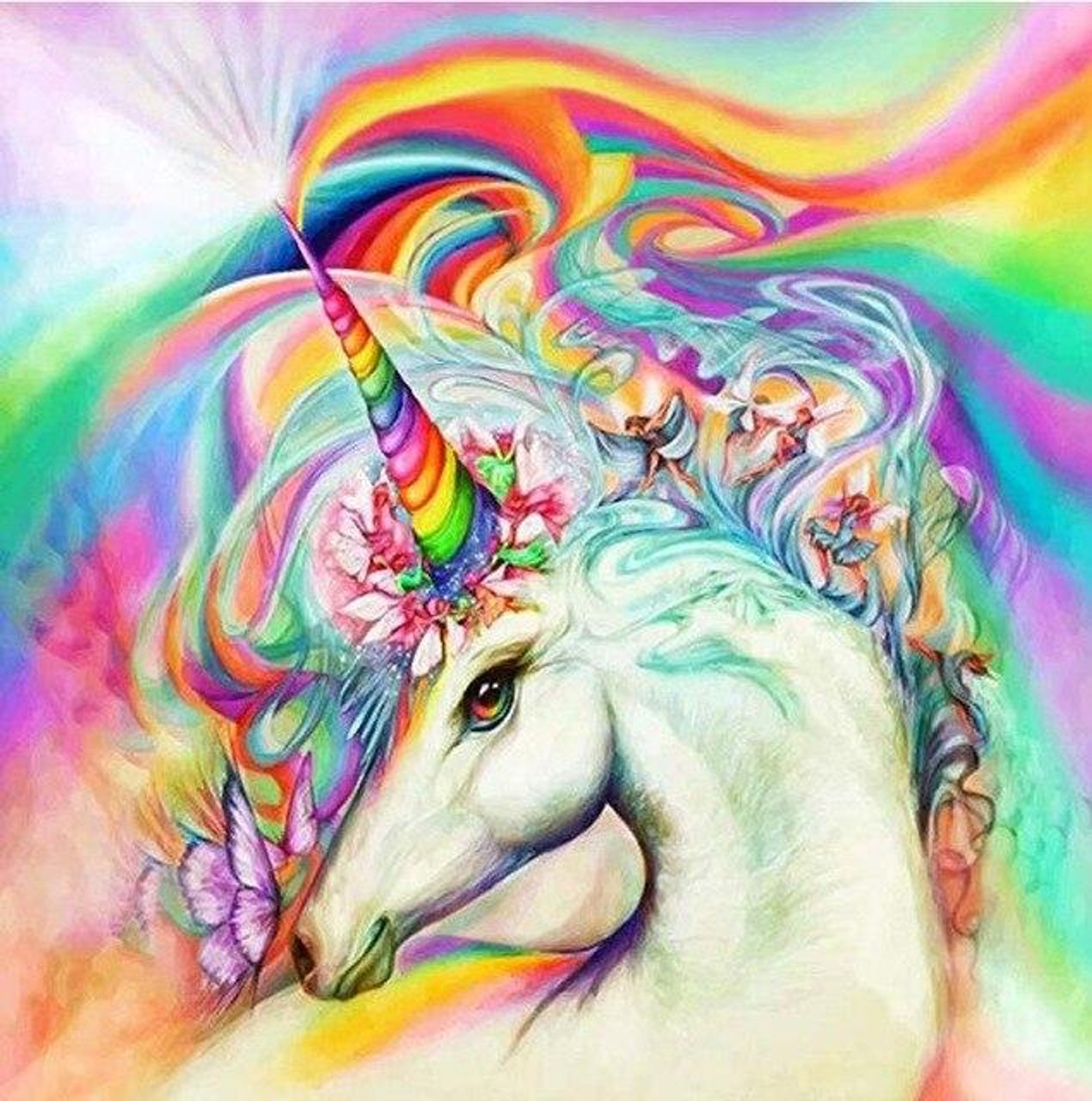 Artistic Unicorn Diamond Painting