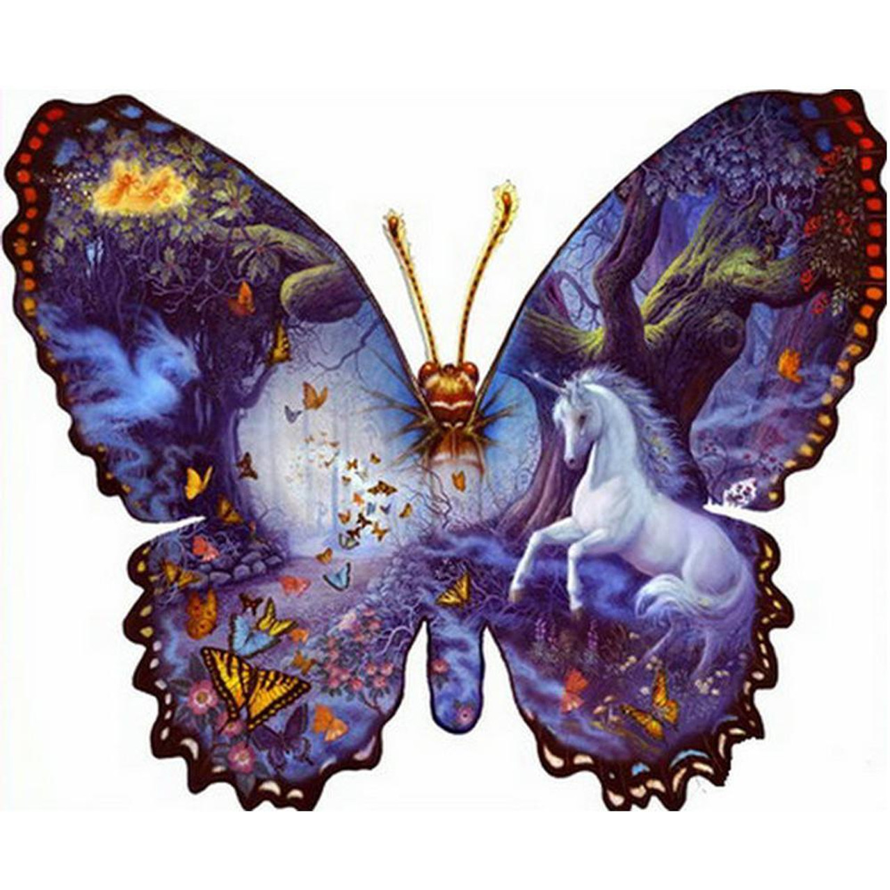 5D Diamond Painting Butterfly Fantasy Collage Kit