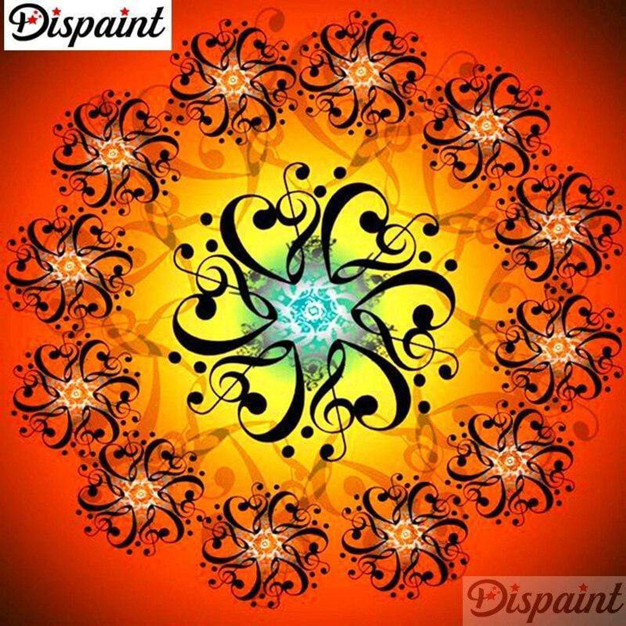 Diamond Painting - Mandala in Heart 