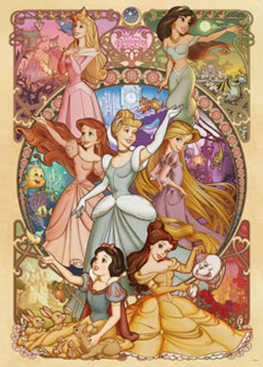 5D Diamond Painting Disney Princess Circle Collage Kit
