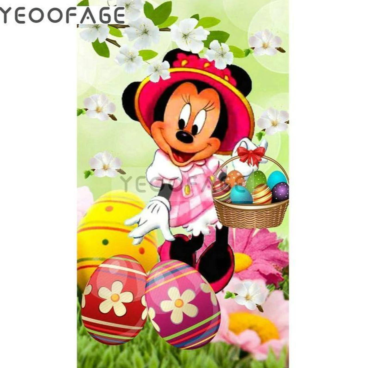 5D Diamond Painting Doctor & Nurse Mickey and Minnie Mouse Kit