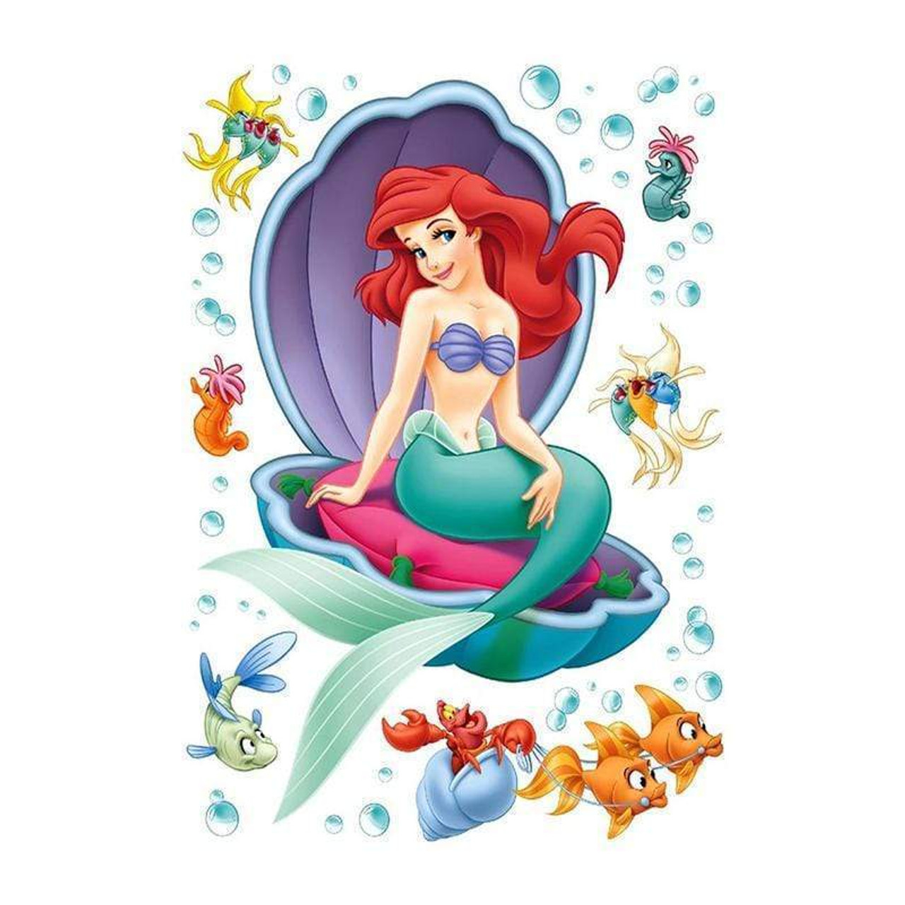 5D Diamond Painting Ariel in a Clam Shell Kit