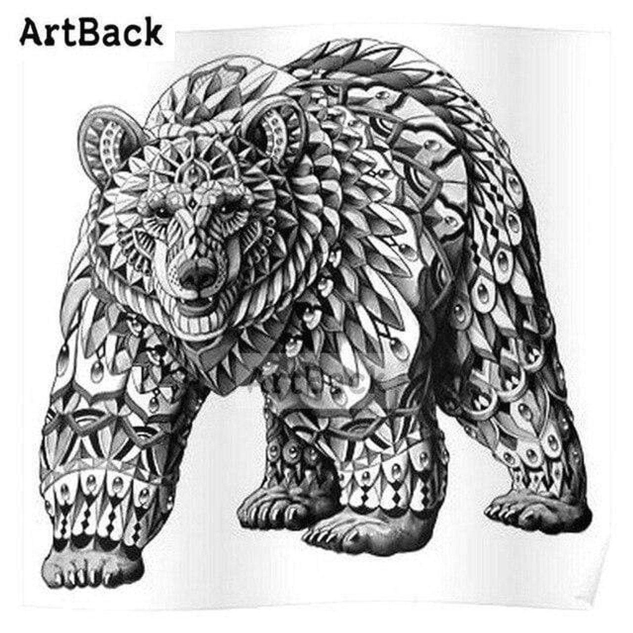 LXTONG Lovely Black Bear Diamond Painting Set 5D Full Round Drill Diamond  Art Little Black Bear Diamond Painting Art Gem Black Bear Paint with