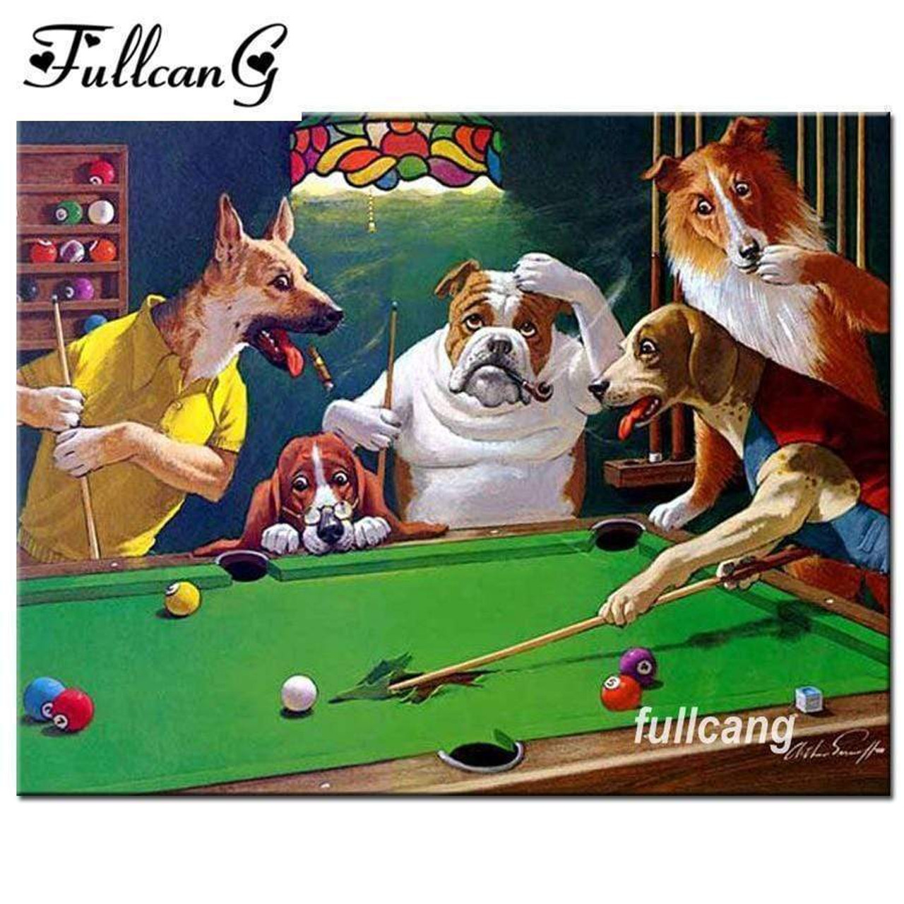 billiard painting