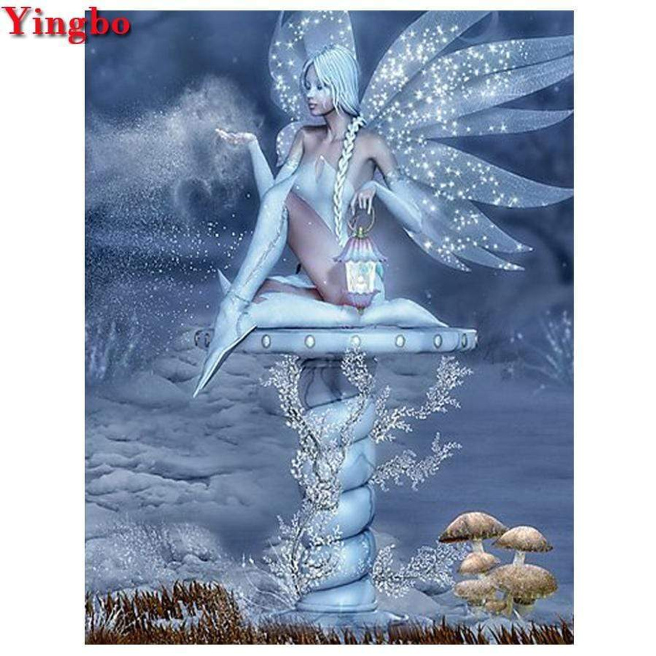 5D Diamond Painting Silvermist Fairy Kit