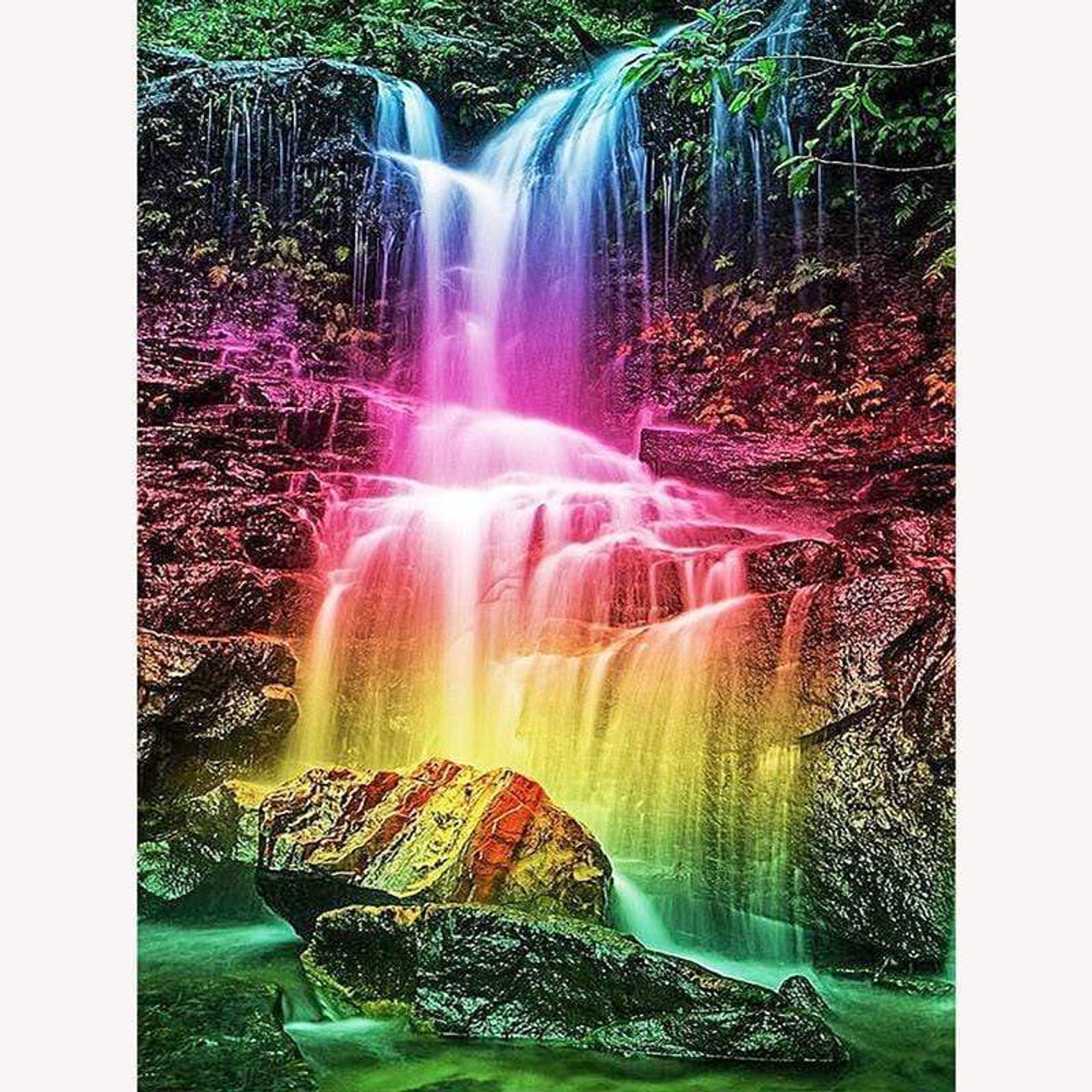 rainbows and waterfalls wallpaper