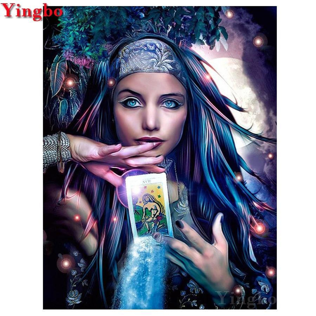 5D Diamond Painting Tarot Cards Kit