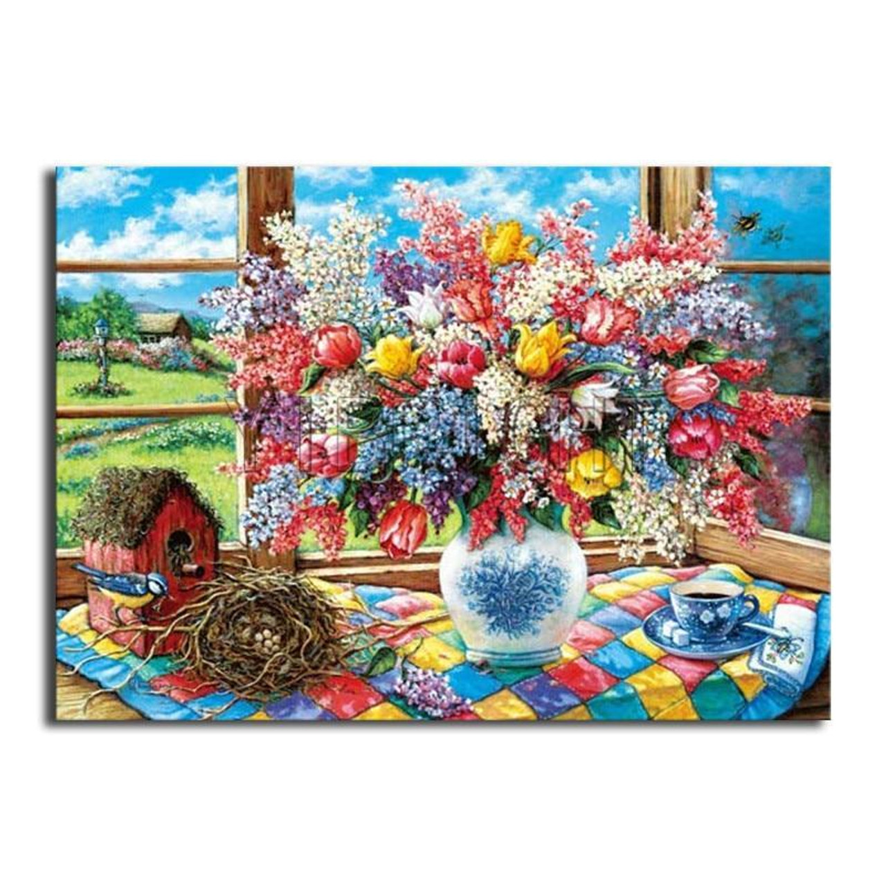 All Kind of Flowers - Diamond Painting Kit – bemyhobbystore