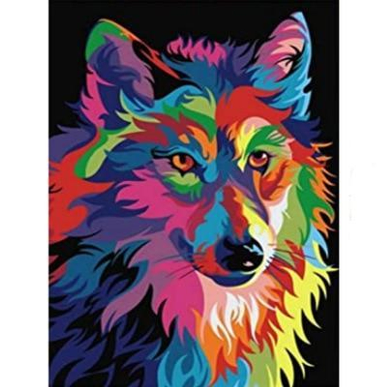 Wolf Love- Diamond Painting - Paint Vibe