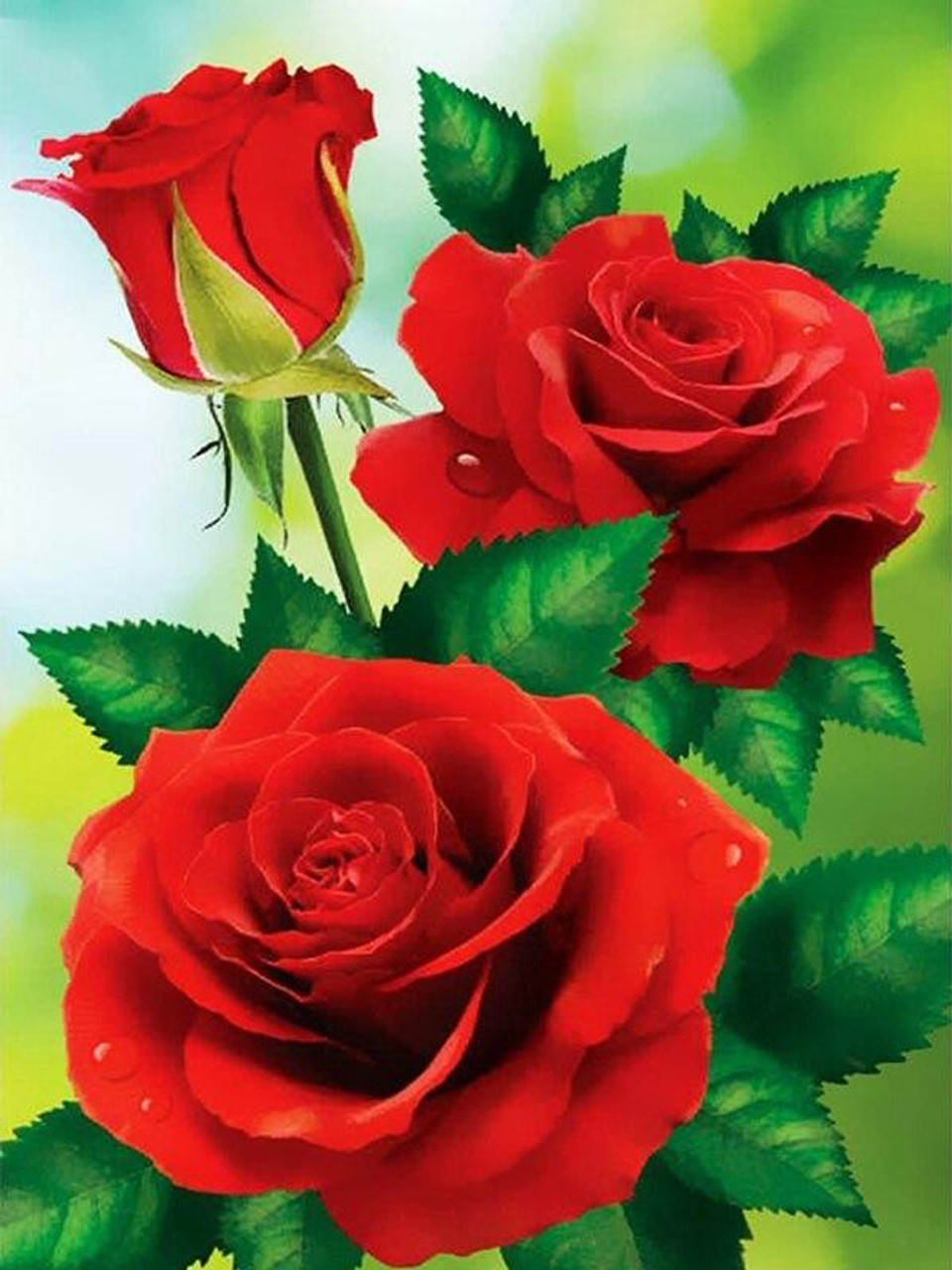 Best Deal for 5D Diamond Painting Beautiful Rose,Diamond Painting Kits