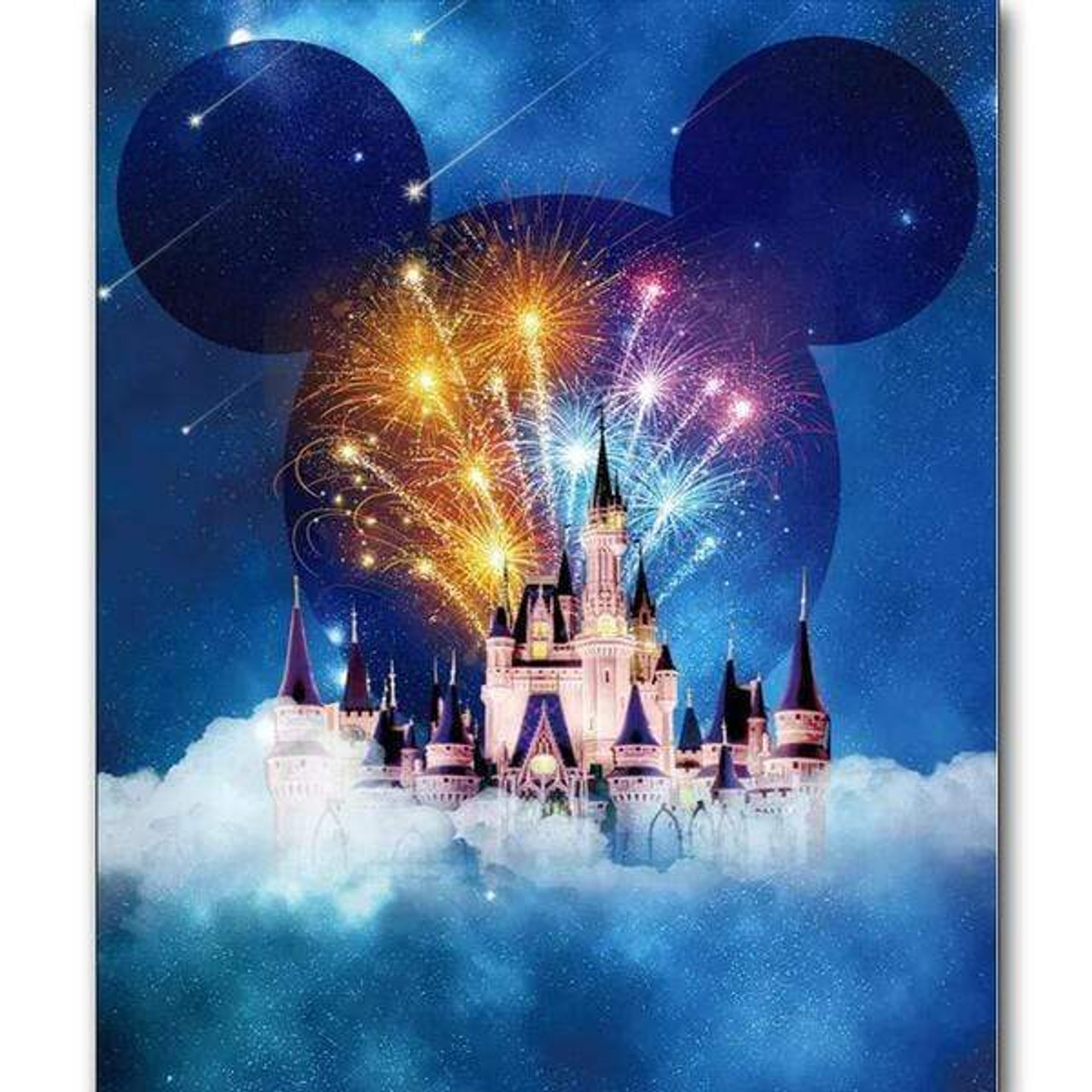 5D Diamond Painting Mickey Mouse Ears Disney Collage Kit