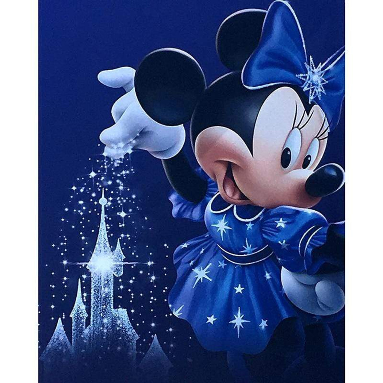 5D Diamond Painting Minnie Castle Magic Kit