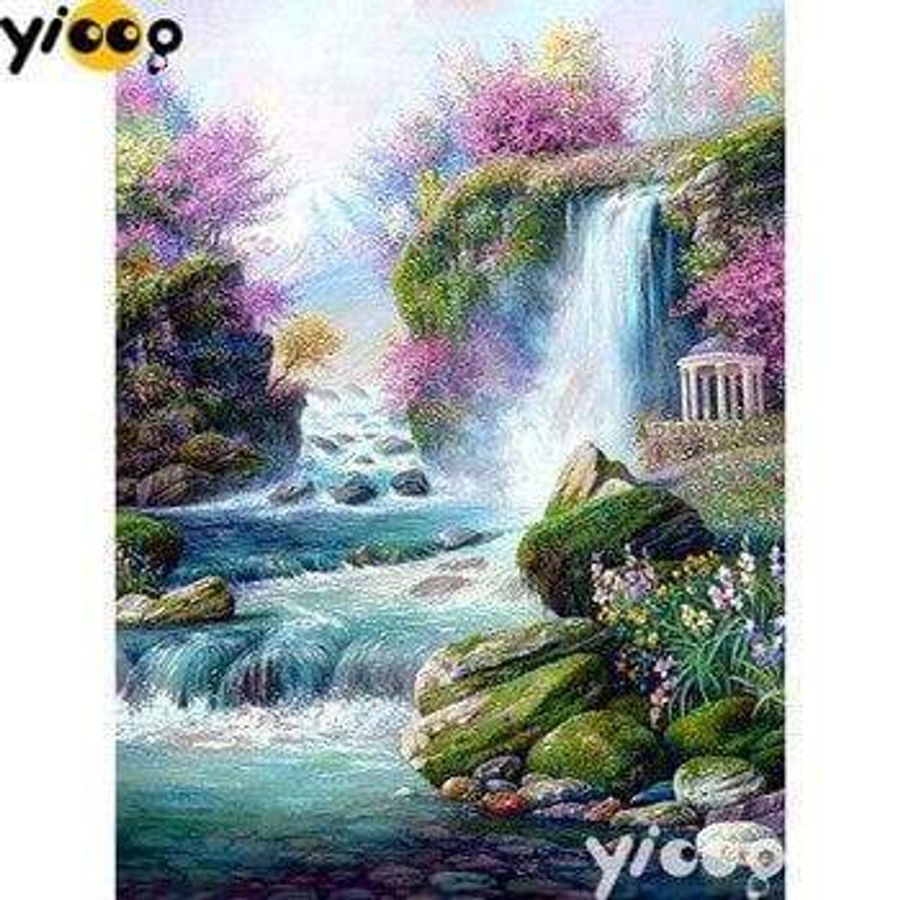 Waterfall Book 5D Diamond Art DIY Painting NEW