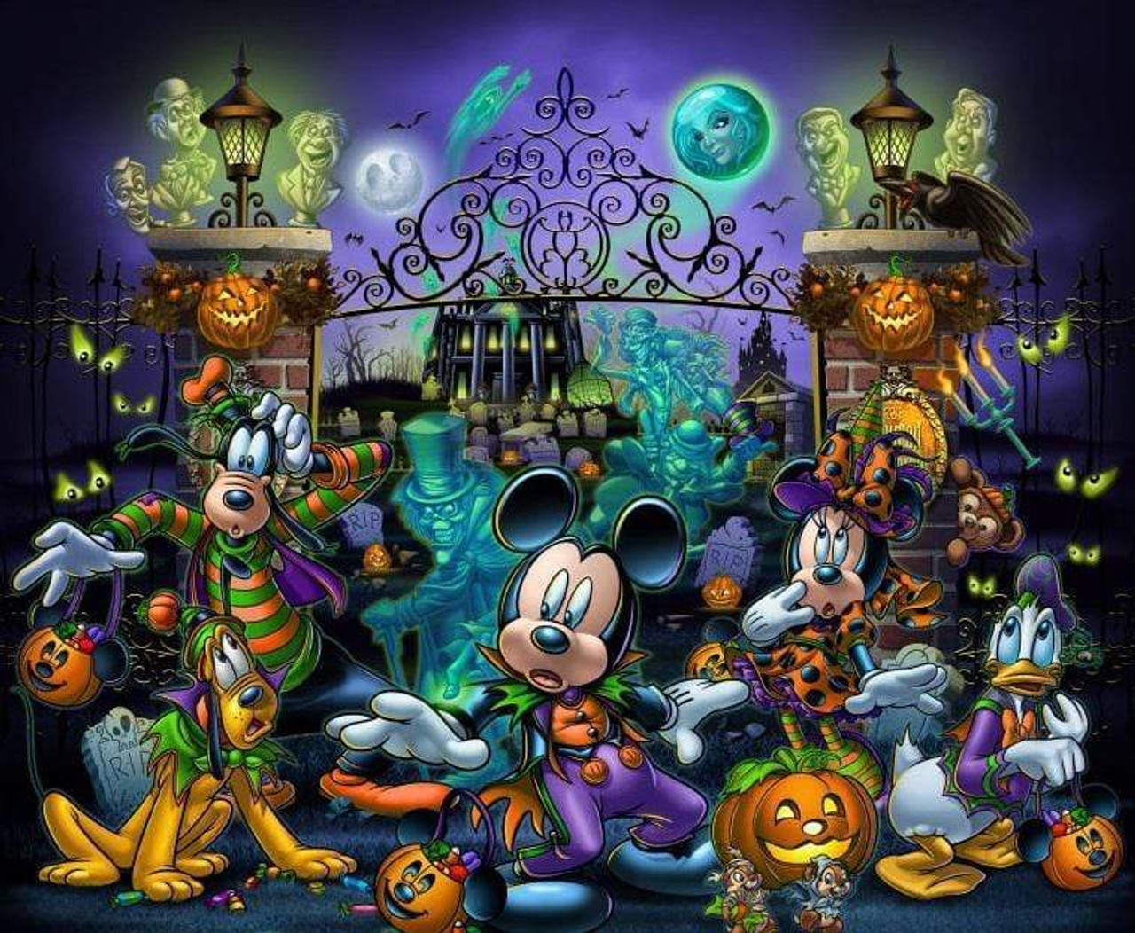 5D Diamond Painting Halloween Mickey Mouse Kit