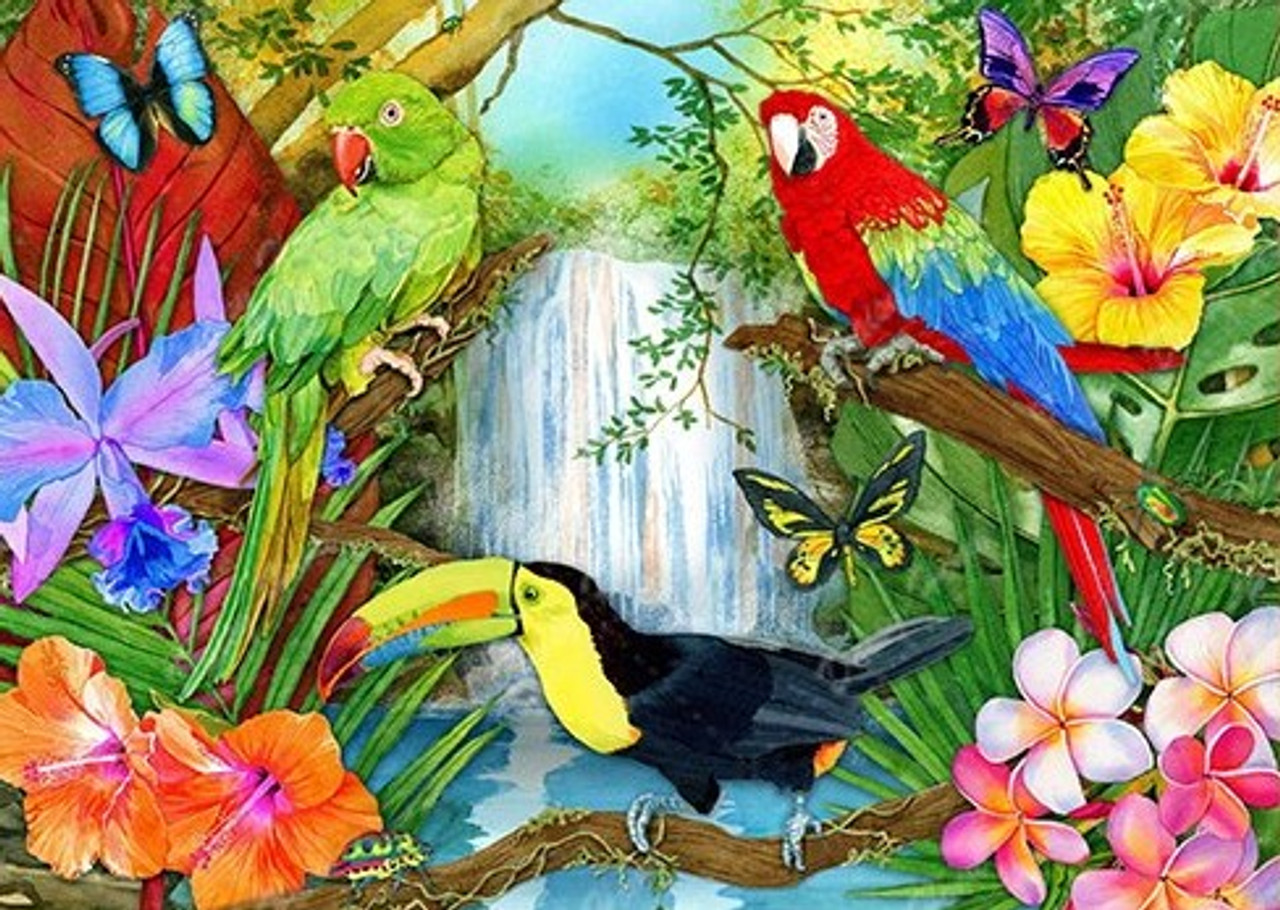 Kit Diamond painting toucan