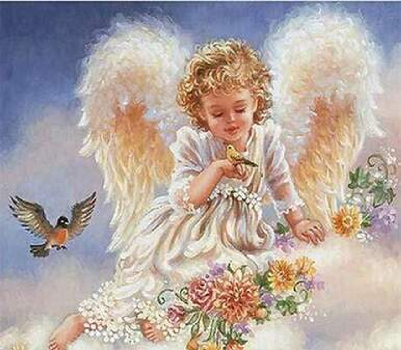 Angel Baby DIY 5D Diamond Painting Full Home Decor Wall Art