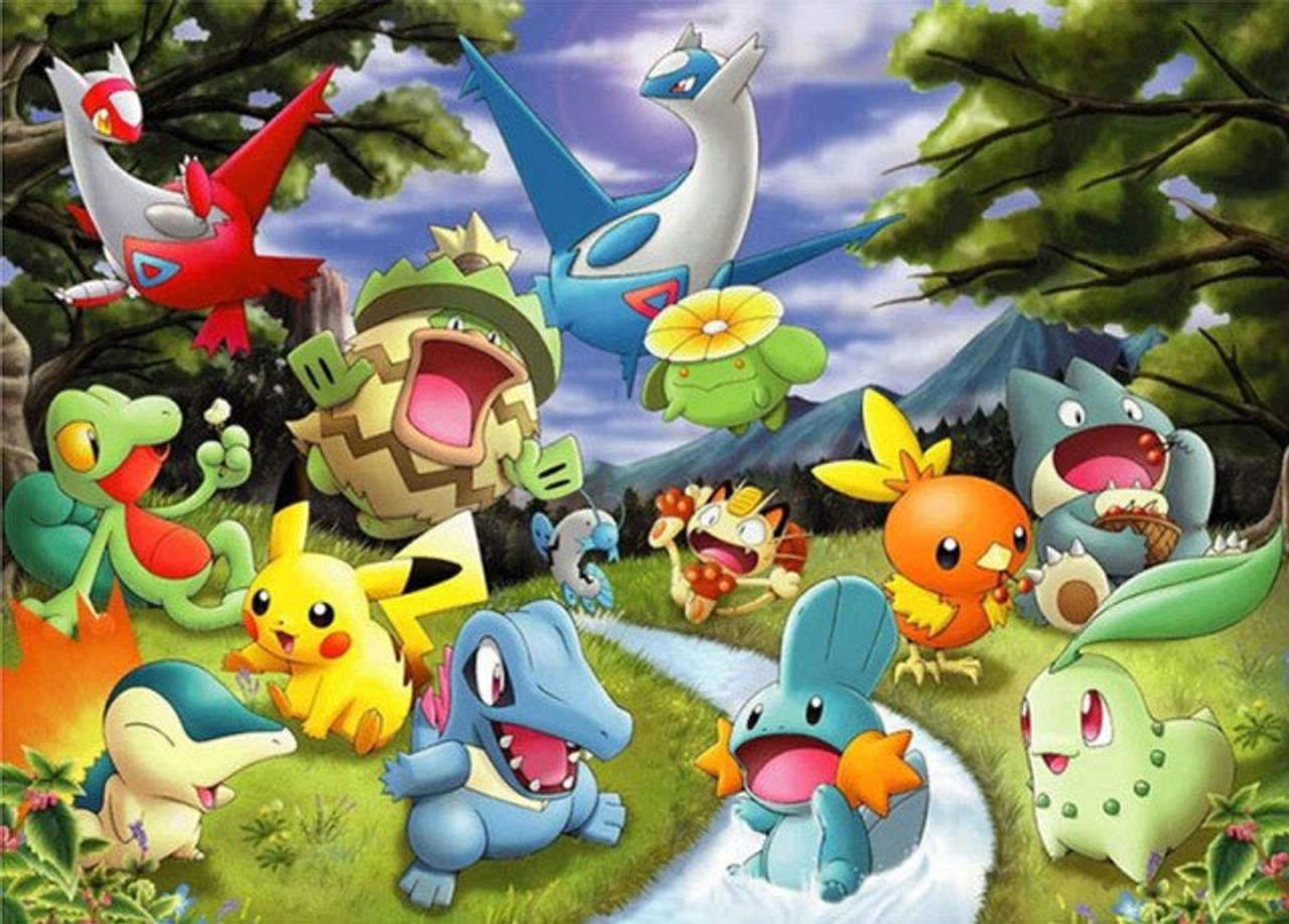 5D Diamond Painting The Pokemon Gang Kit