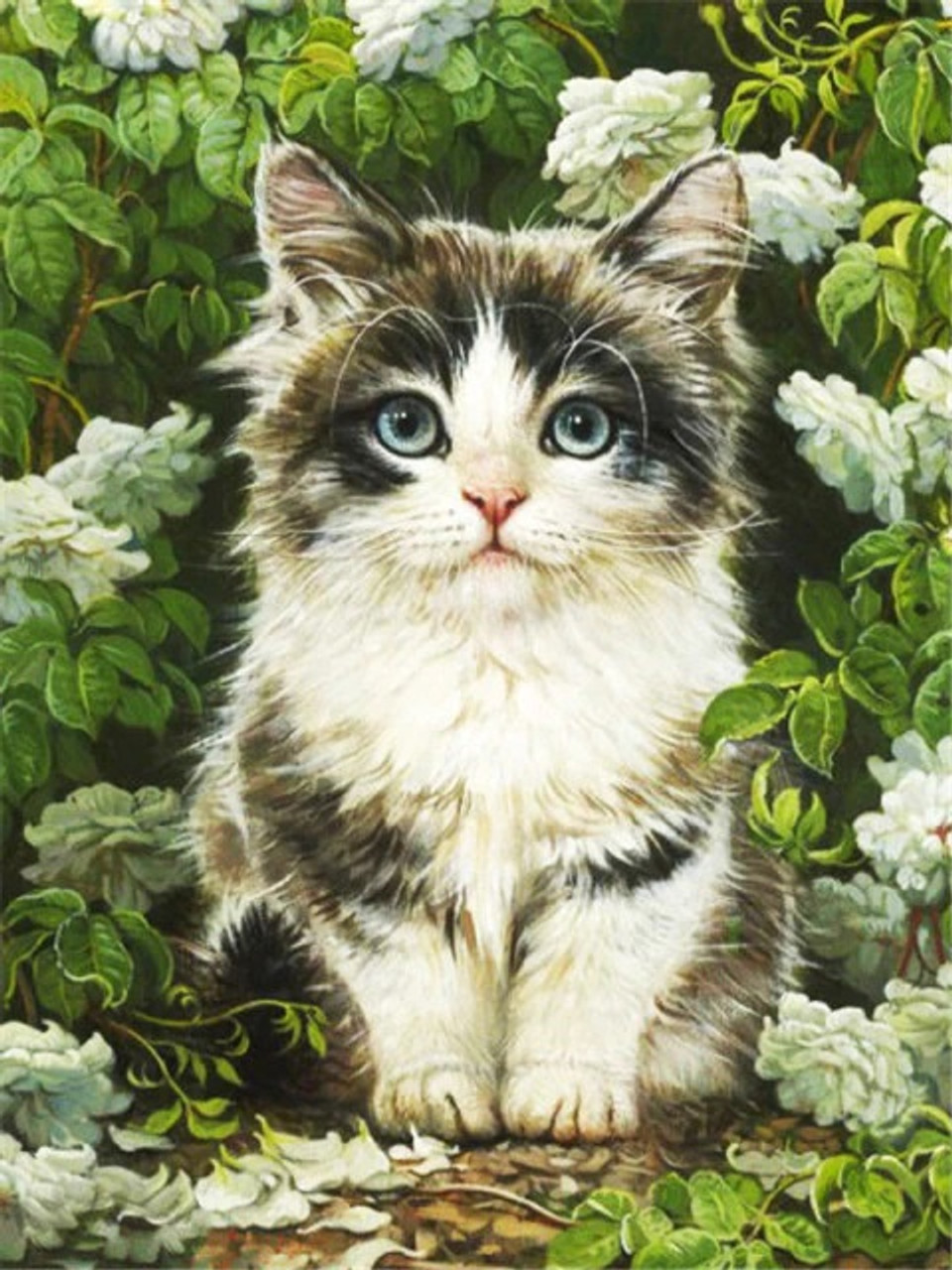 5D Diamond Painting Big Cats Kit - Bonanza Marketplace