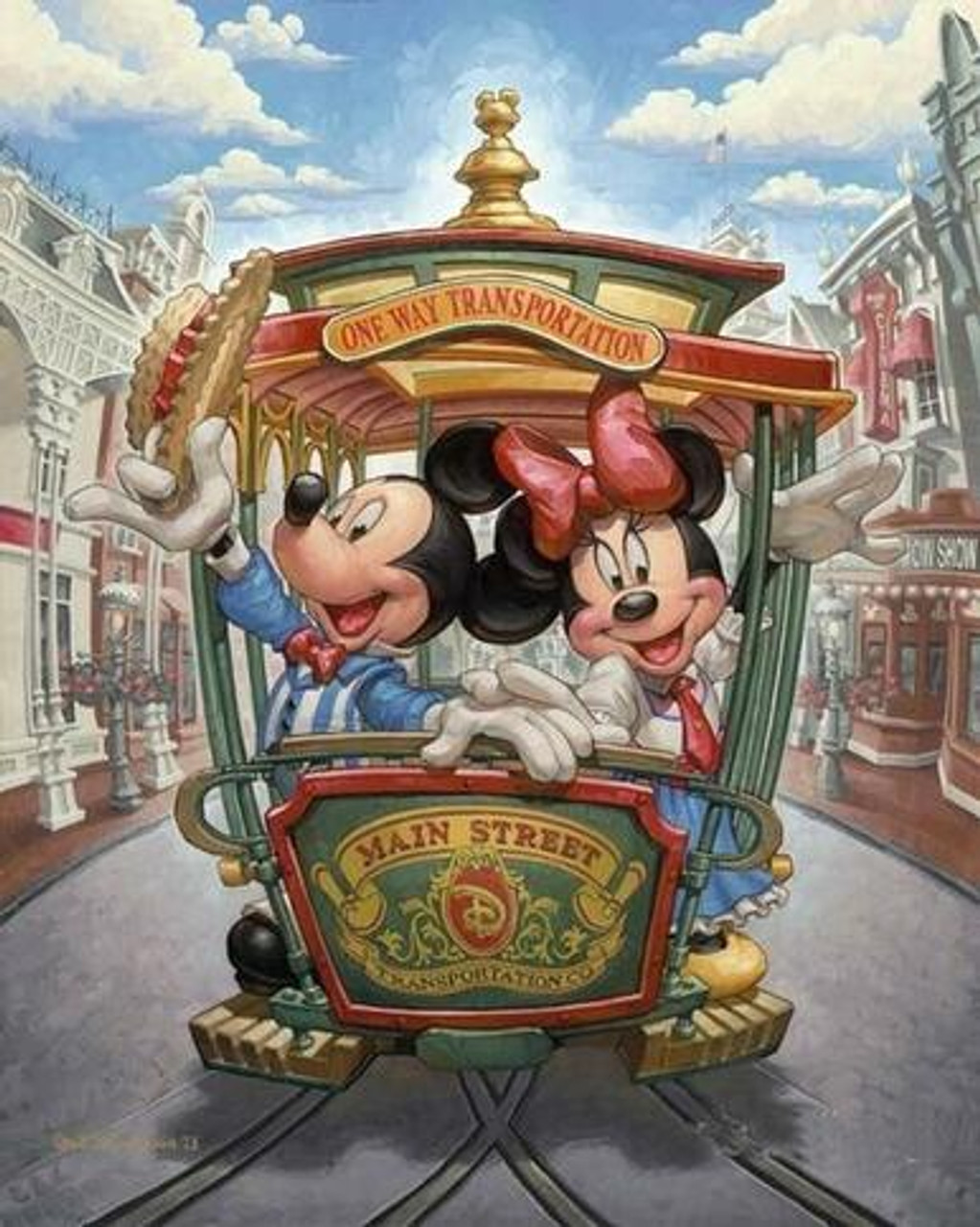 Disney Mickey and Minnie 5D Diamond Painting Art