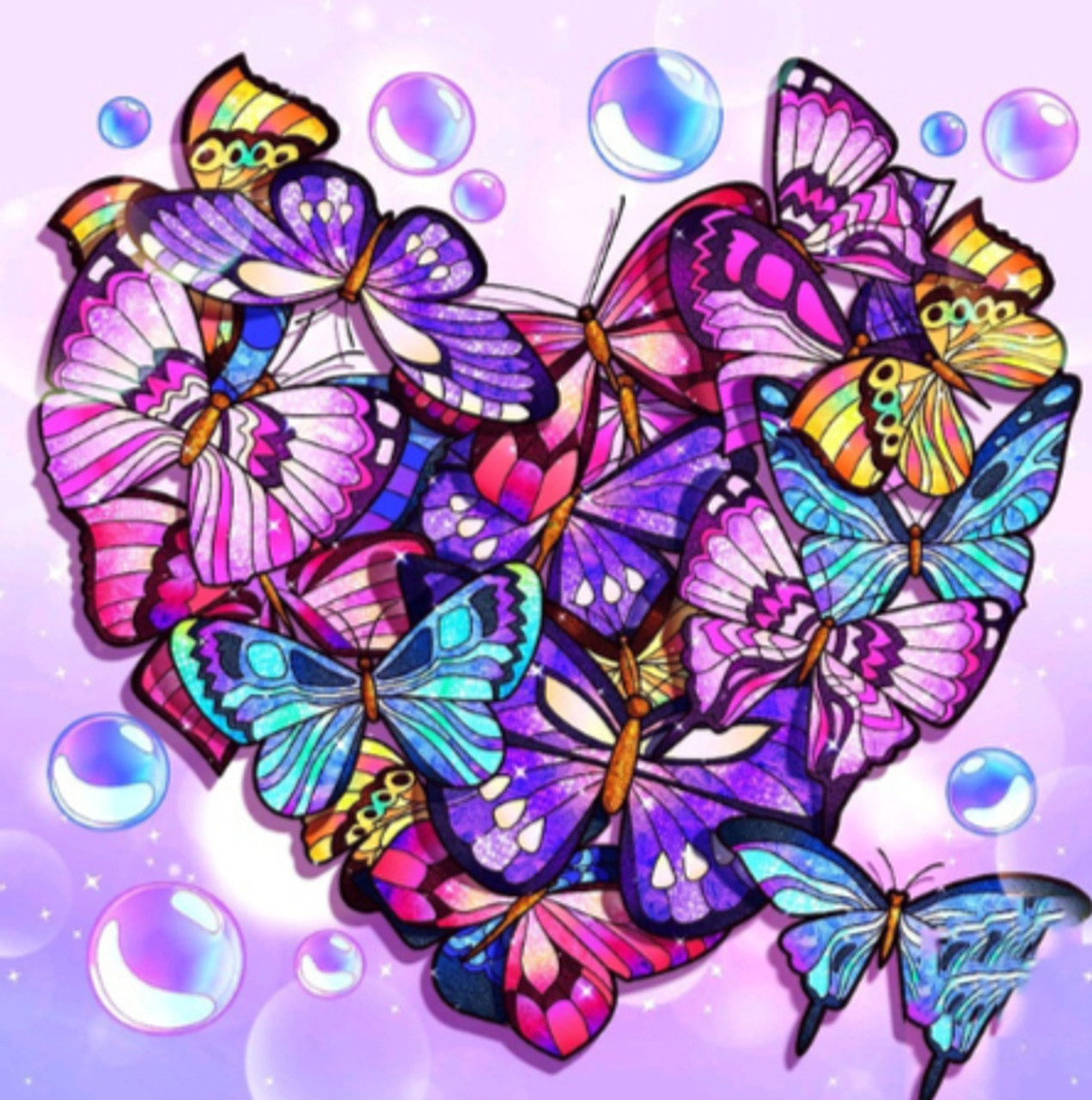 Diamond Painting - Butterflies