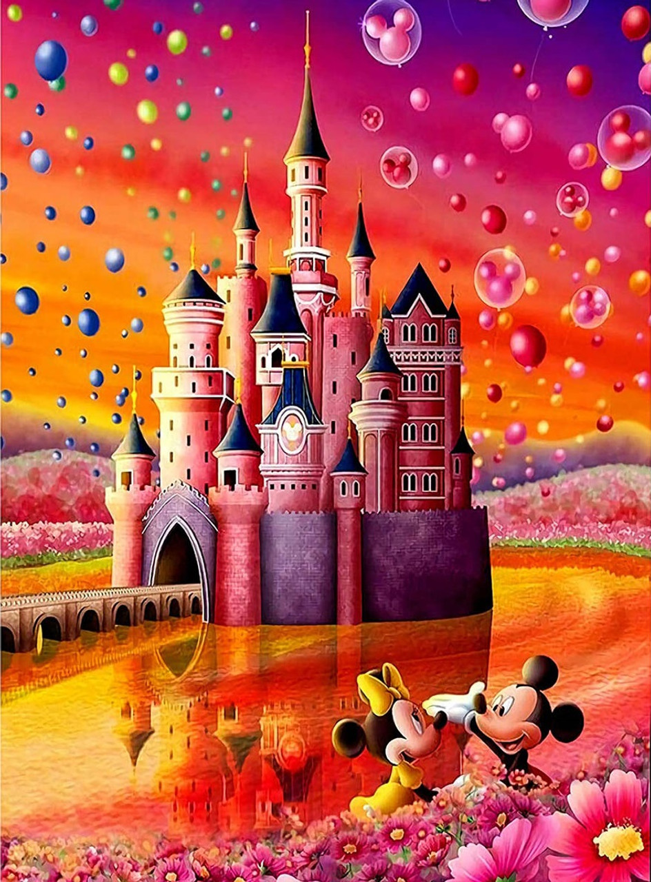 Mickey And Minnie Colors Diamond Painting Kit - DIY – Diamond