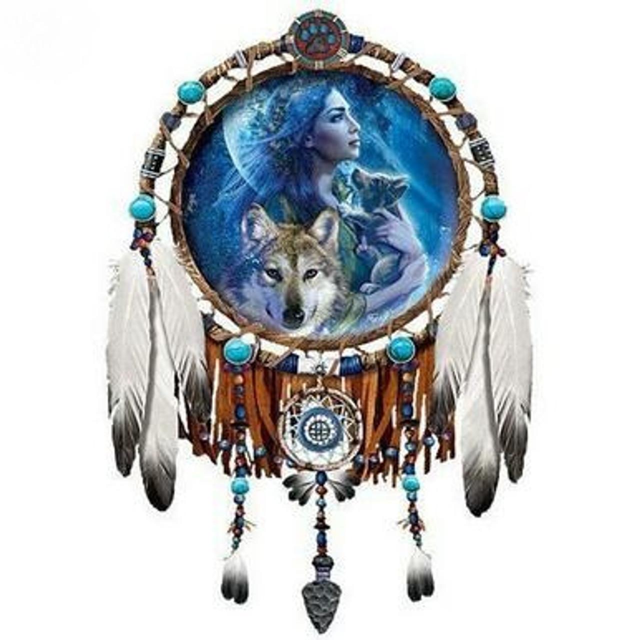 Wolf Dreamcatcher – Diamond Art Club