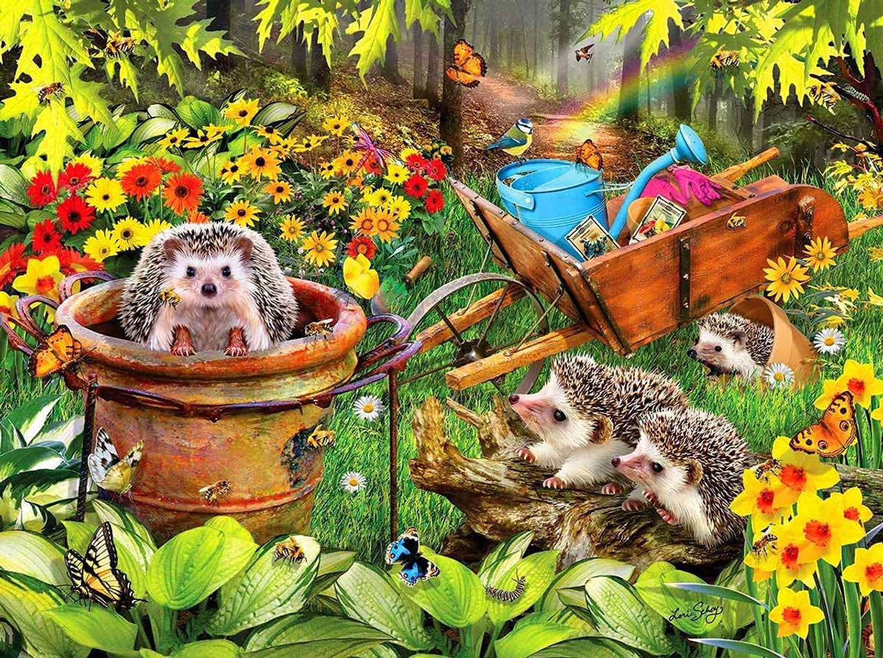 Diy 5D Diamond Painting Cartoon Hedgehog Diamond Art Animals