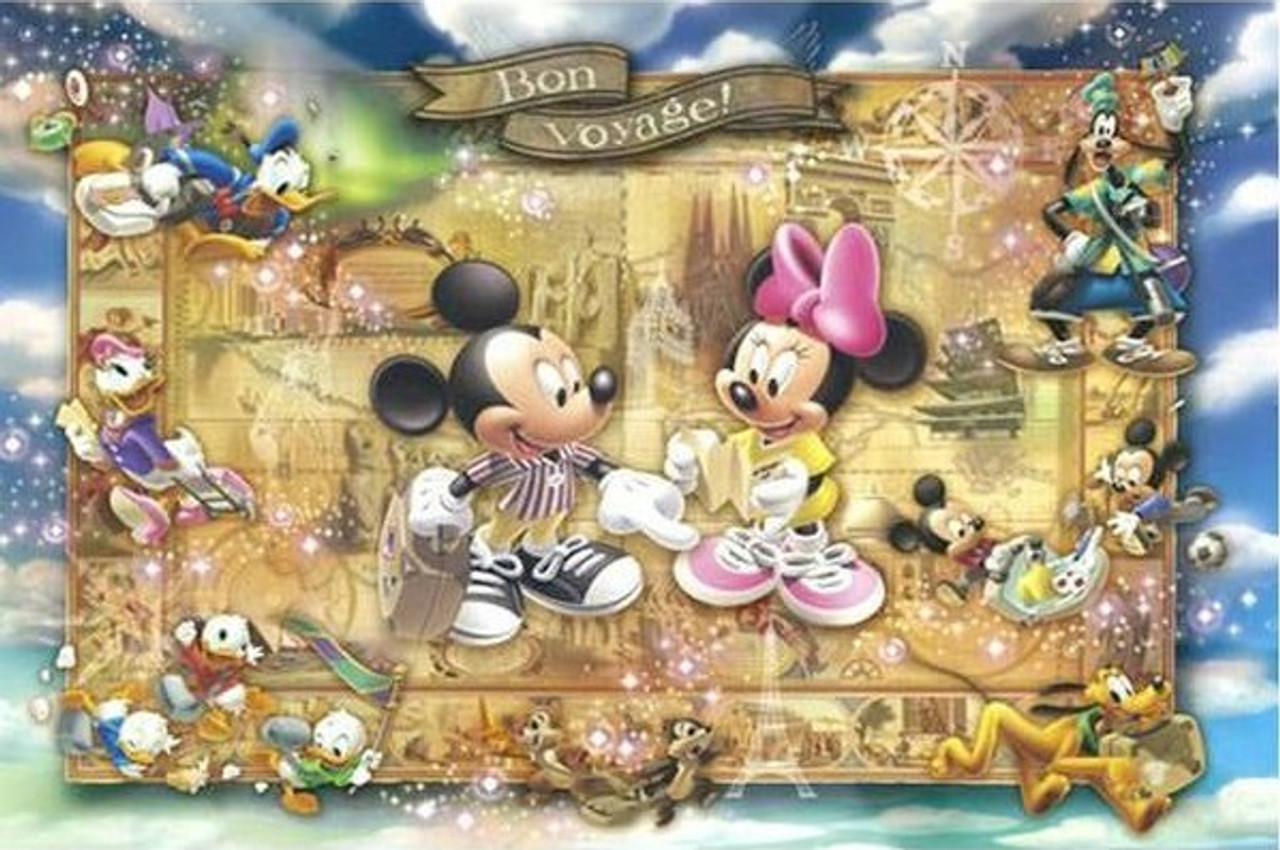 5D Diamond Painting Mickey Mouse Disney Castle Kit - Bonanza